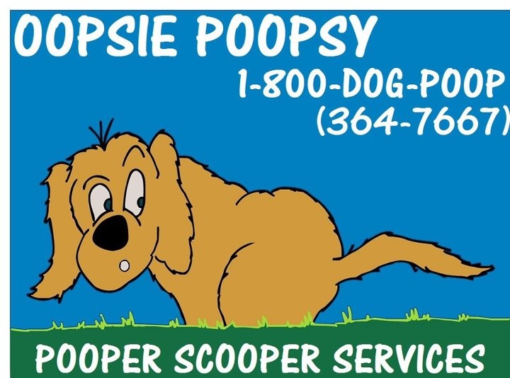 Logo for Oopsie Poopsy Pooper Scooper Services