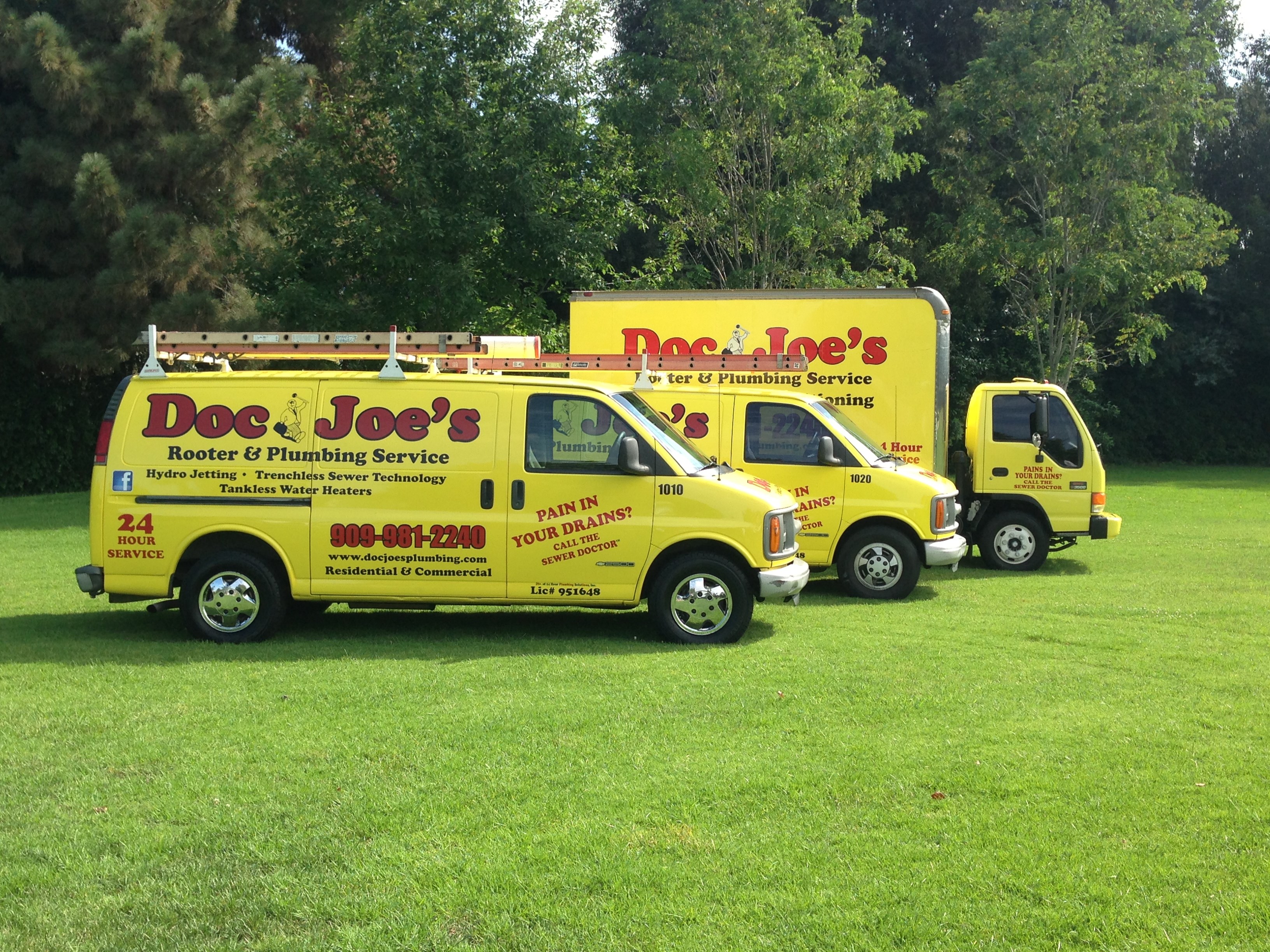 Doc Joe's Rooter & Plumbing Service logo