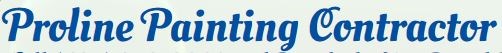 Logo for Proline Painting LLC