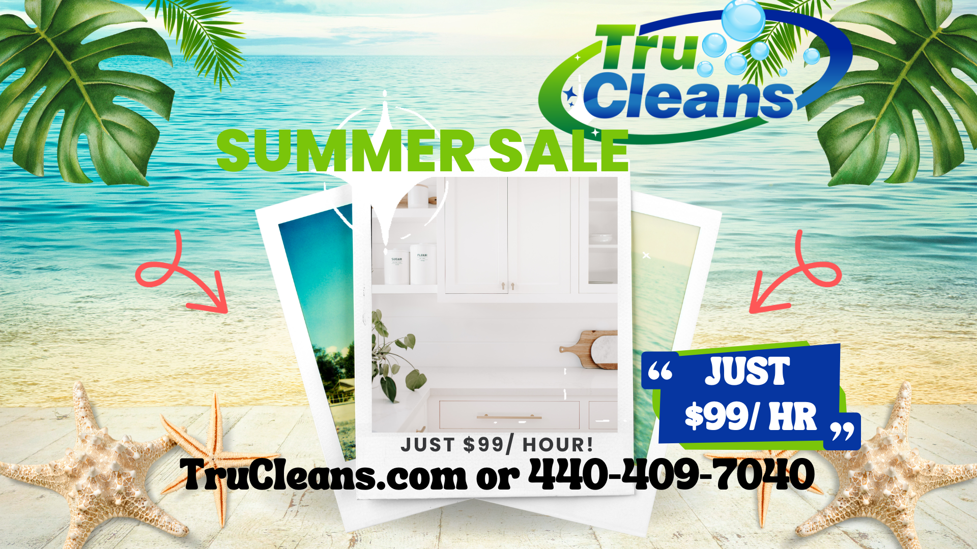 Logo for TruCleans