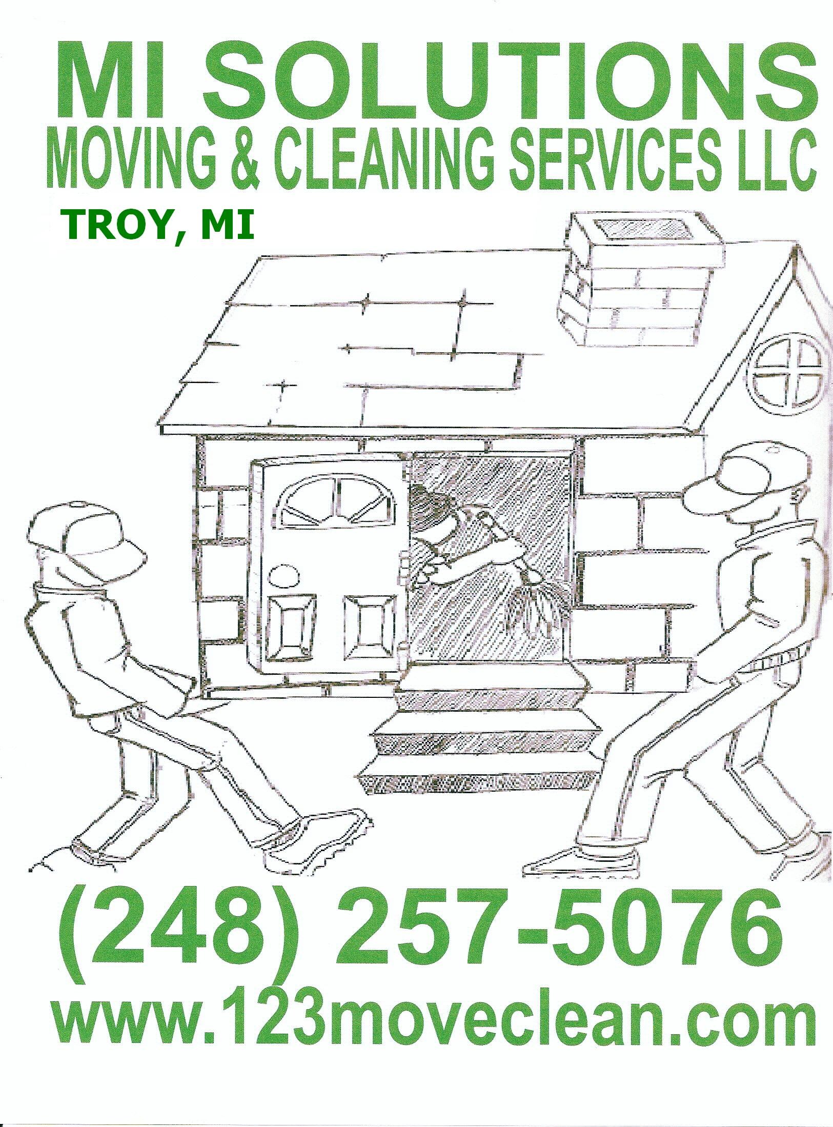 Logo for MI Solutions Moving & Cleaning Services LLC