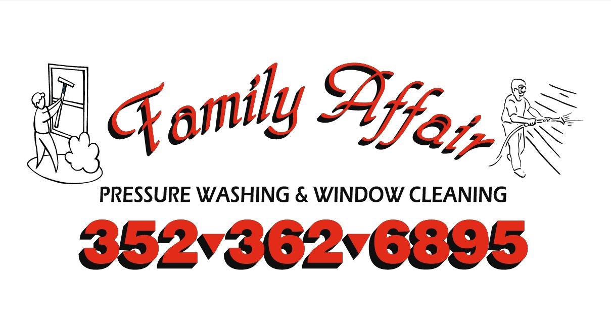 Family Affair Pressure Washing & Window Cleaning logo