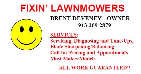 Fixin' Lawnmowers logo