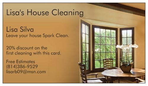Lisa's Housecleaning logo