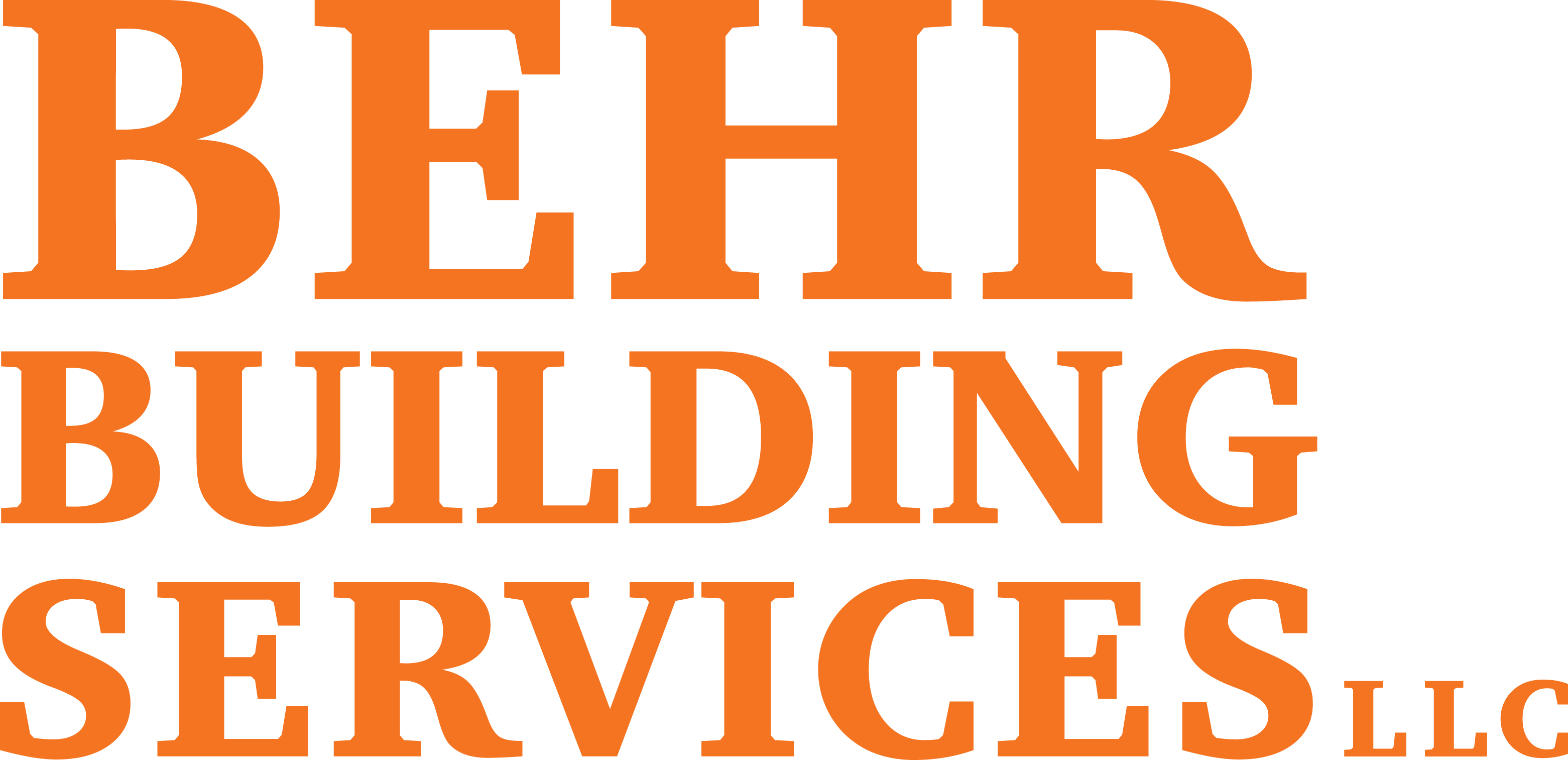 Logo for Behr Building Services LLC