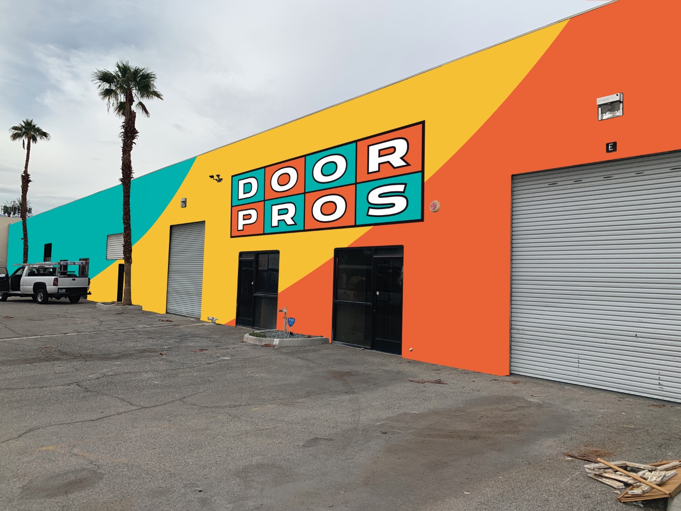 Logo for Door Pros