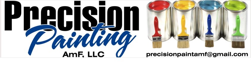 Logo for Precision Painting AMF LLC