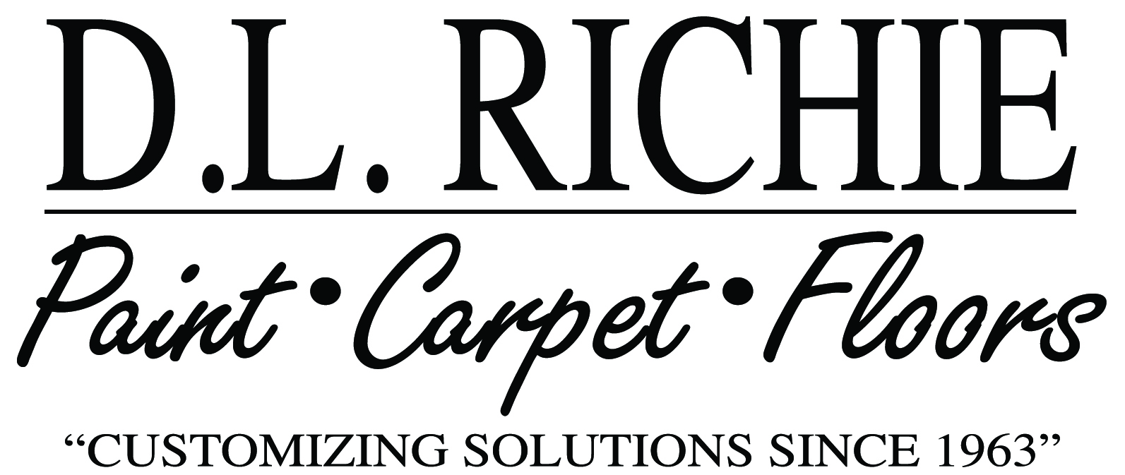Logo for D L Richie Paint'n Decorating Center
