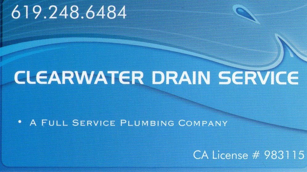 Logo for Clearwater Drain Service
