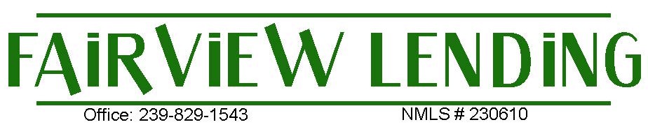 Logo for Fairview Lending Inc