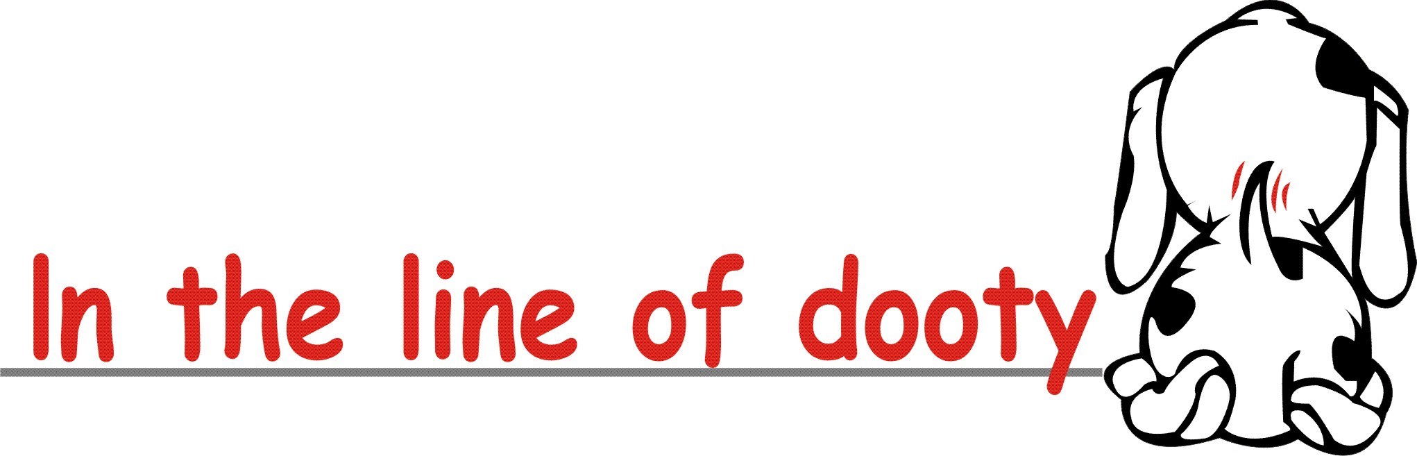 Logo for In the Line of Dooty