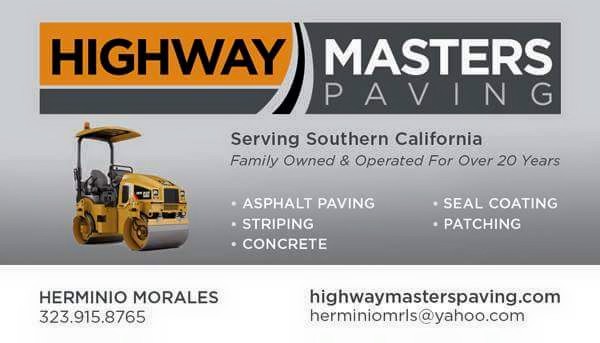 Logo for Highway Masters Paving