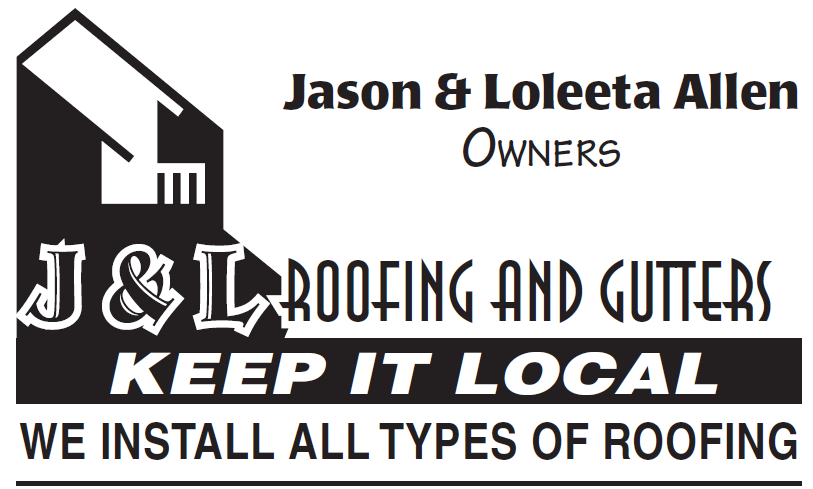 Logo for J & L Roofing and Gutters