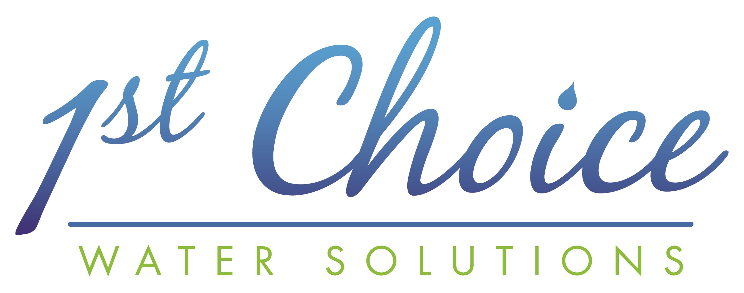 Logo for 1st Choice Water Solutions