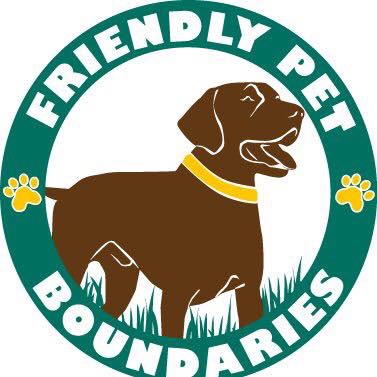 Logo for Friendly Pet Boundaries LLC