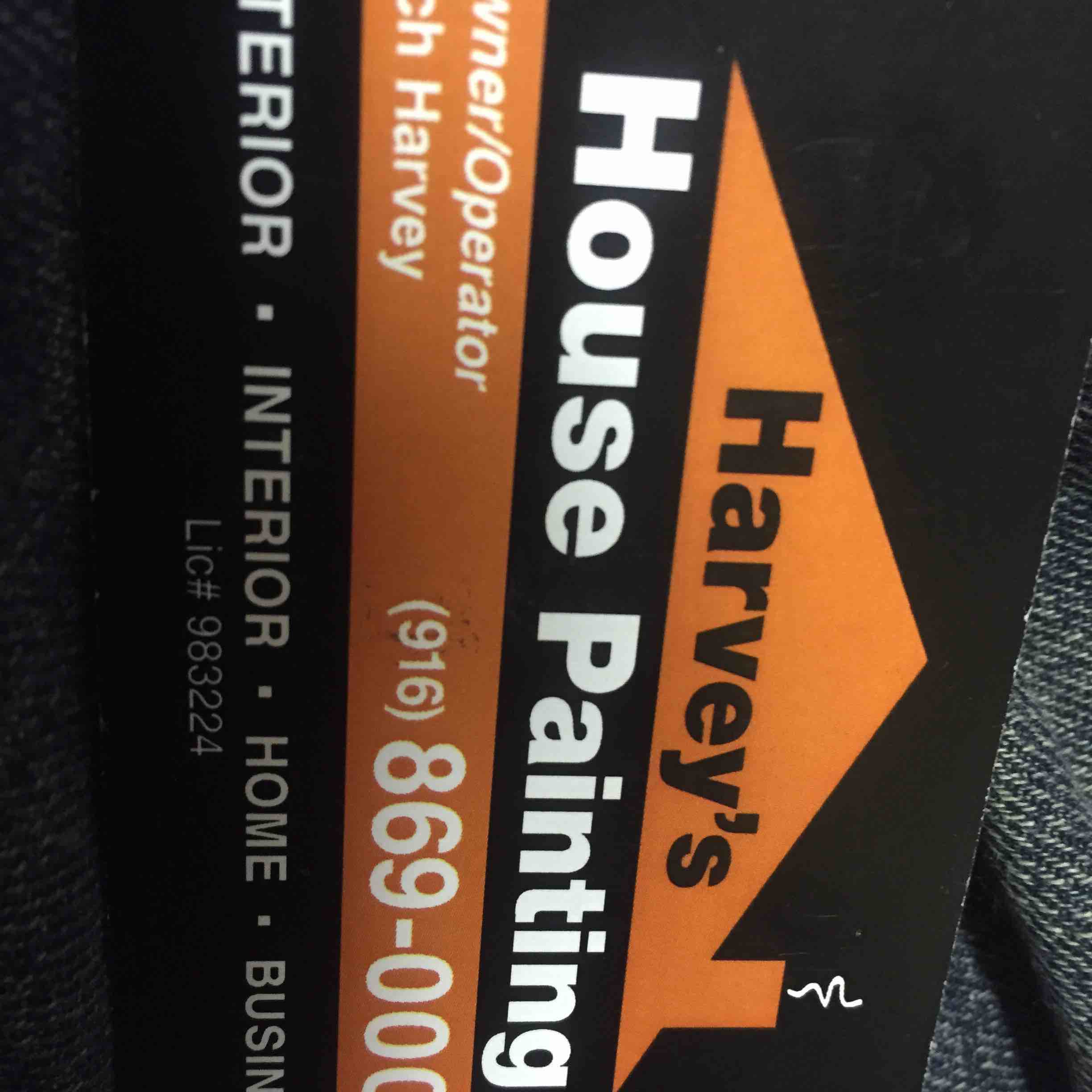 Logo for Harvey's House Painting