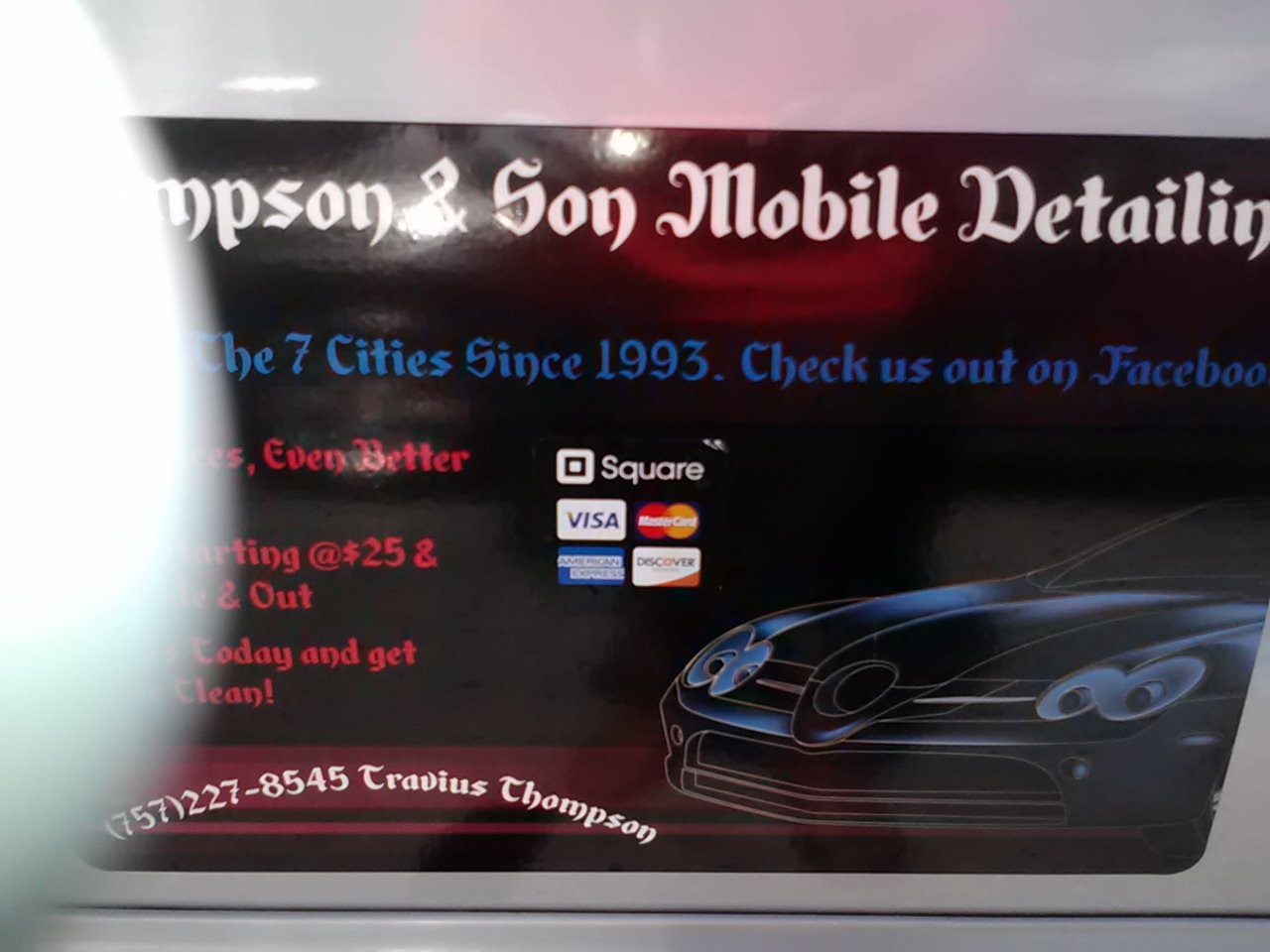 Logo for Thompson & Son Mobile Detailing