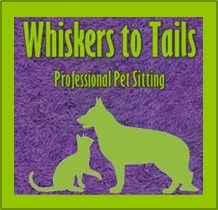 Logo for Whiskers to Tails Professional Pet Sitting LLC