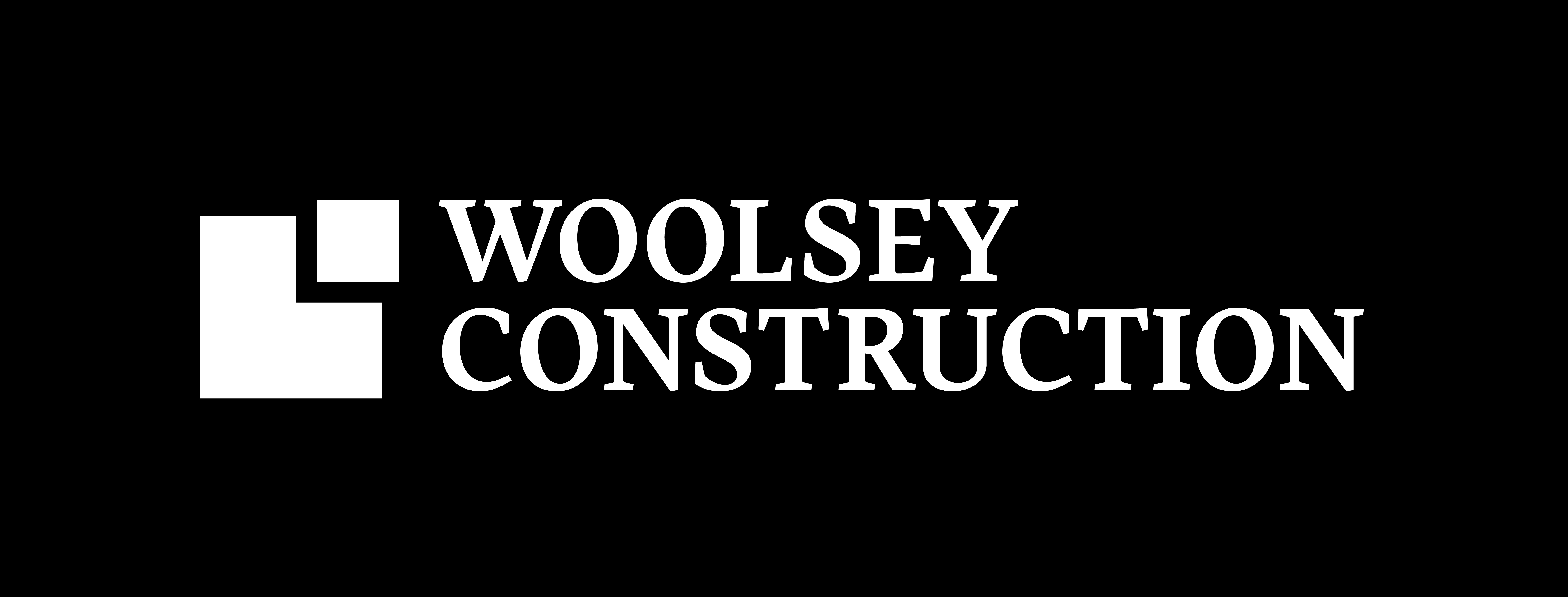 Logo for WOOLSEY CONSTRUCTION