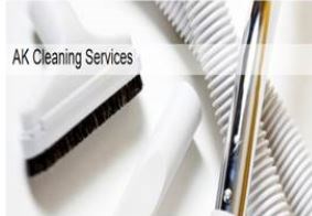 Logo for AK Cleaning Services