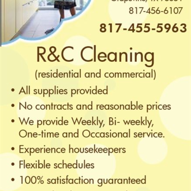 Logo for R&C C-Cleaning