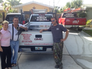 Logo for Hobe Sound Screen Repairs Inc