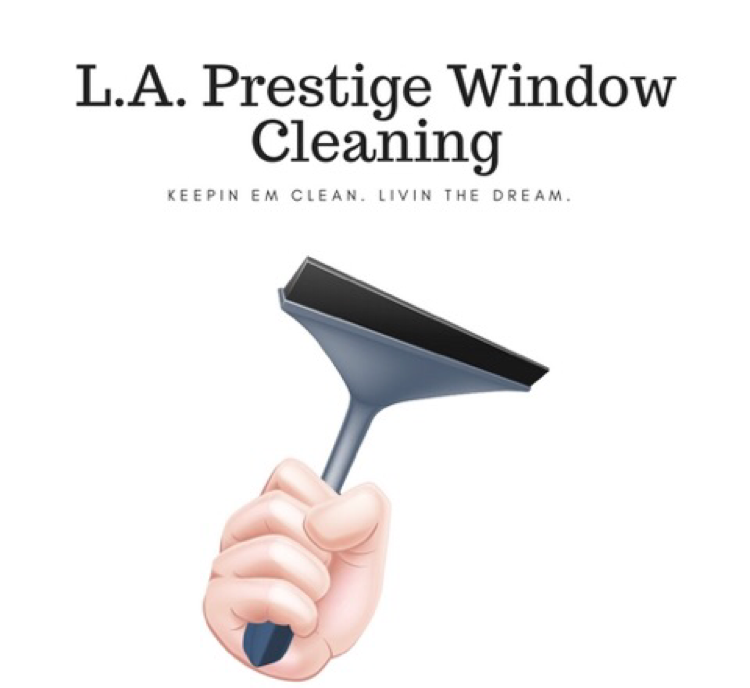 Logo for L A Prestige Window Cleaning