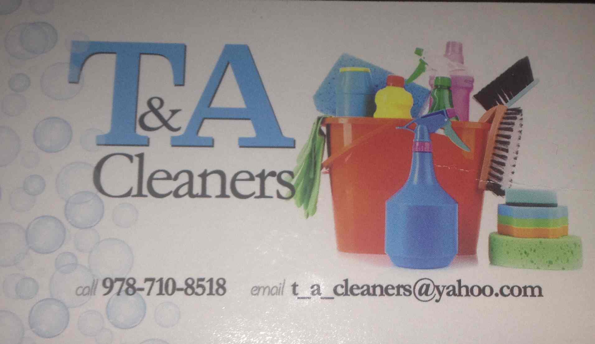 Logo for T&A Cleaners