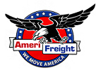 AmeriFreight Auto Transport Company Discount Rates logo