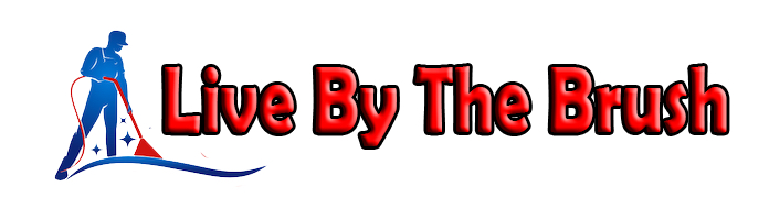 Logo for Live by the Brush LLC Professional Carpet Cleaners
