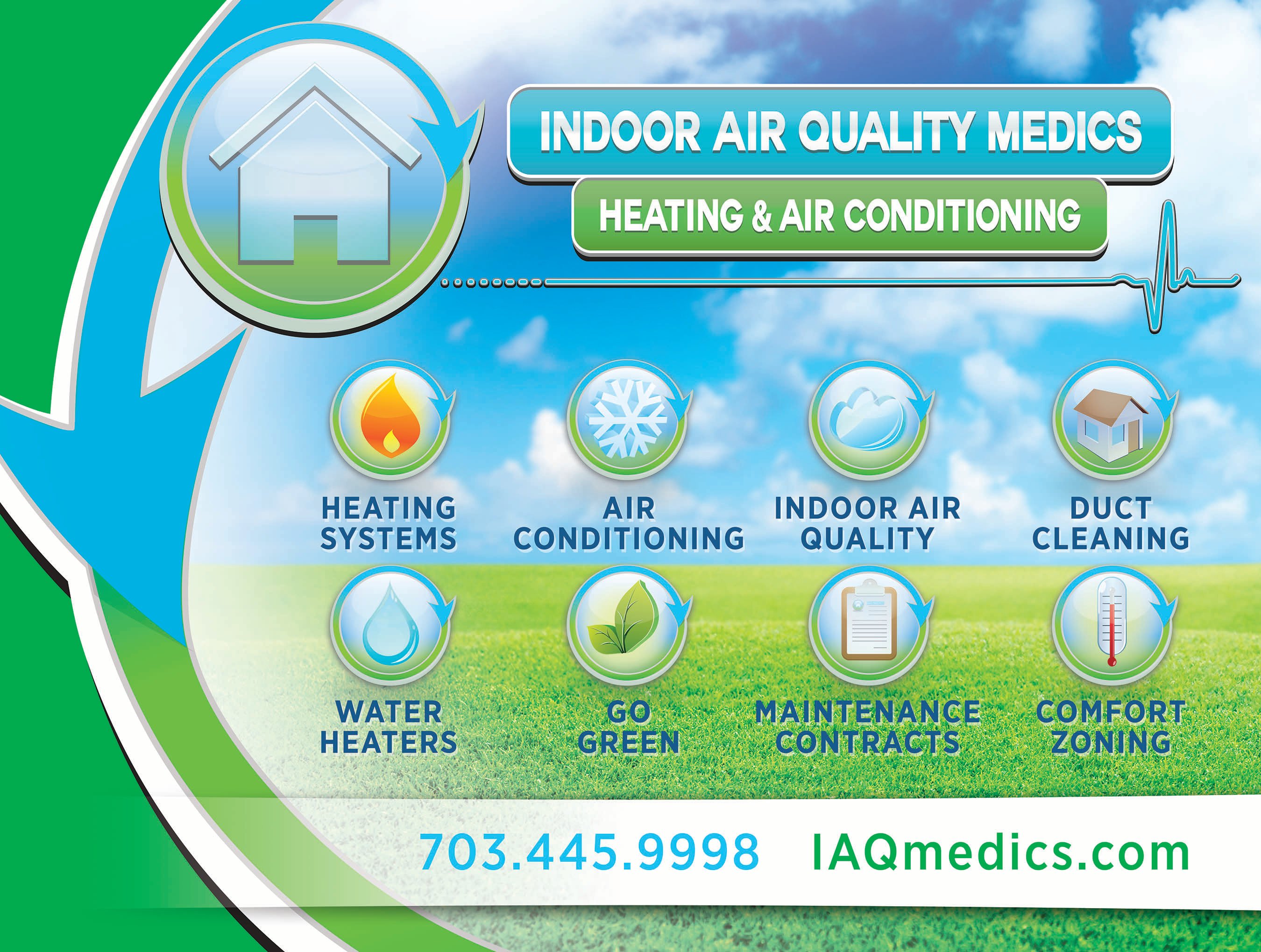 Logo for Indoor Air Quality Medics
