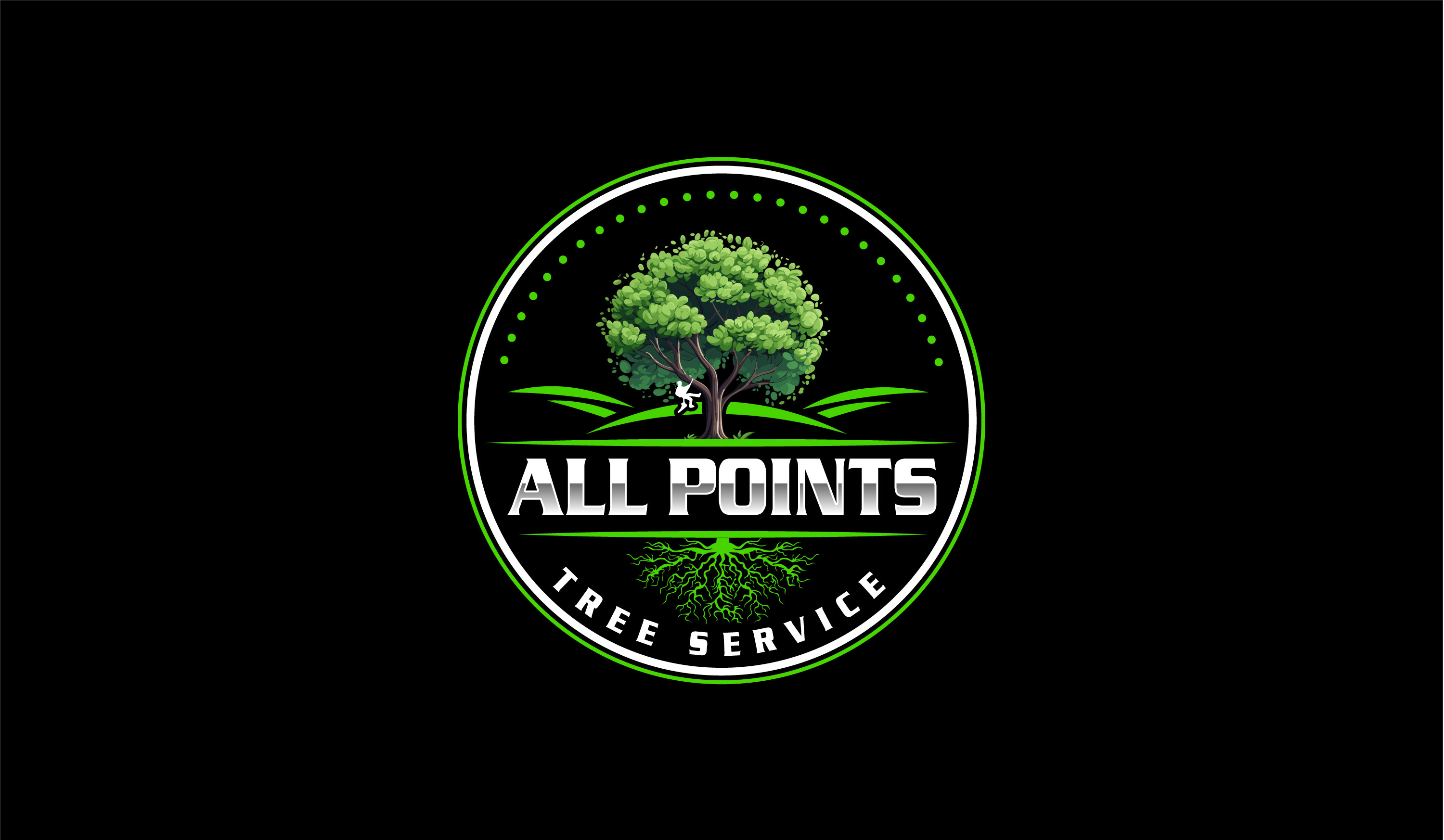 Logo for ALL POINTS TREE SERVICE