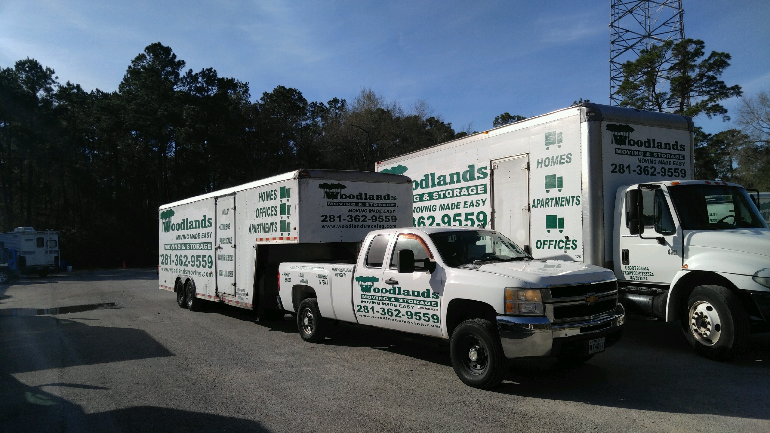 Logo for Woodlands Moving & Storage