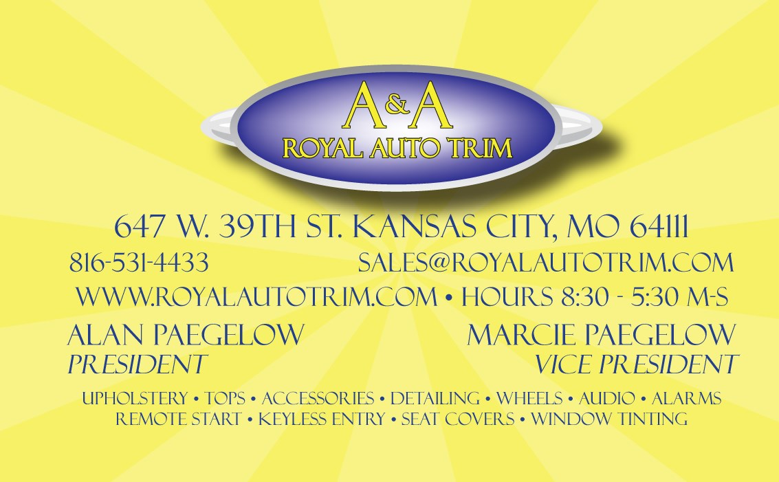 A & A Royal Auto Trim logo