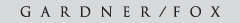 Logo for GARDNER/FOX ASSOCIATES