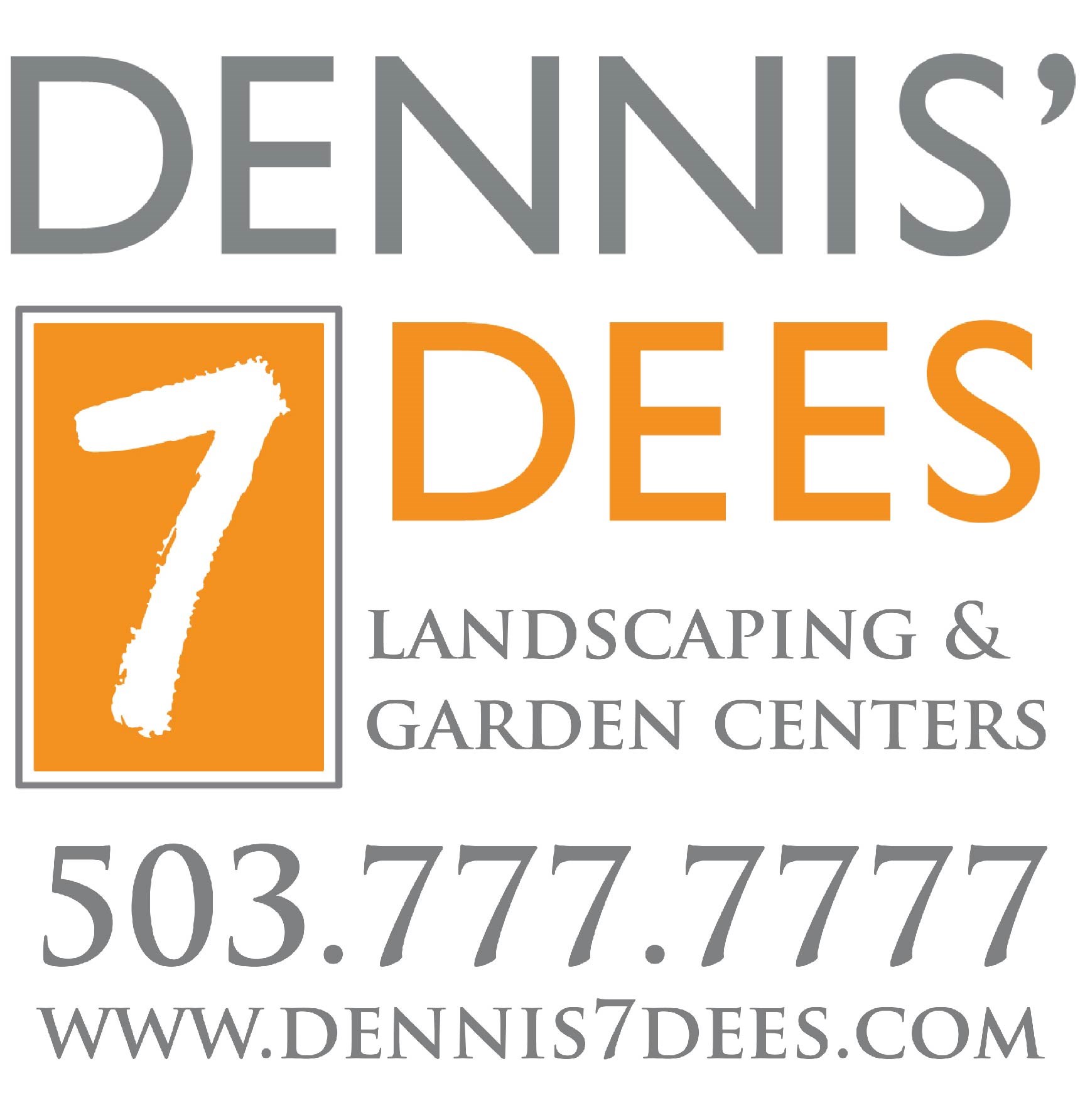 DENNIS' SEVEN DEES LANDSCAPING logo