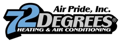 72 Degrees Heating And Air Conditioning logo