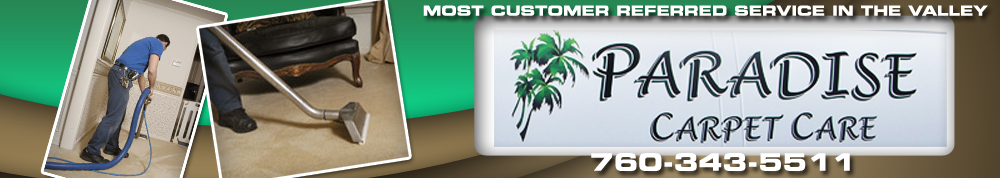 PARADISE CARPET CARE logo