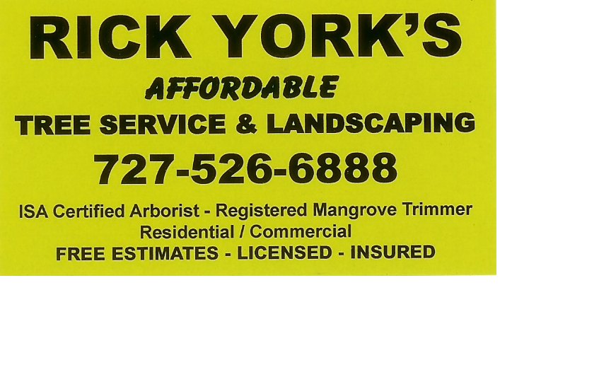 Logo for Rick York's Affordable Tree Service & Landscaping