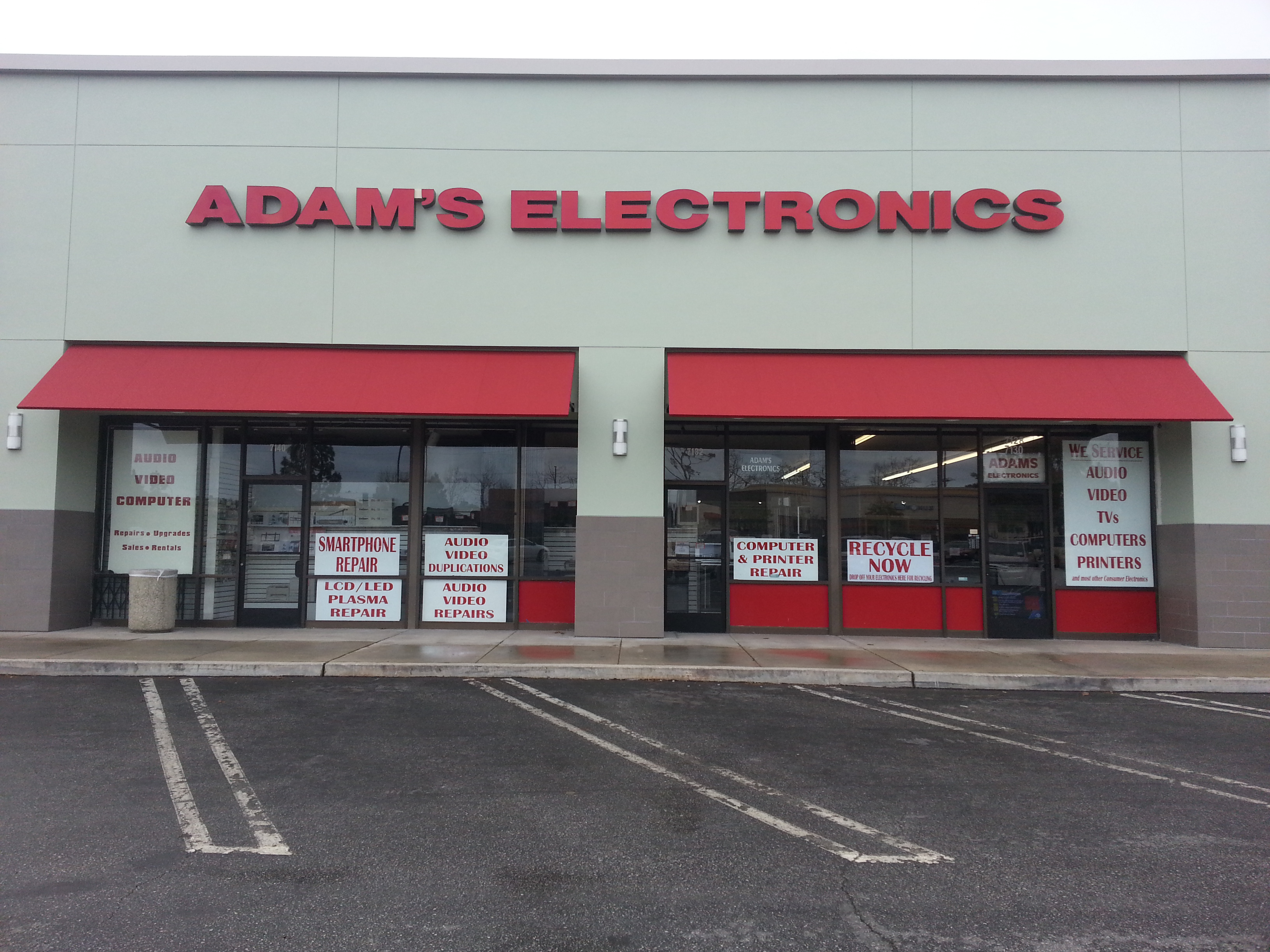 Logo for ADAM'S ELECTRONICS