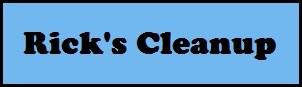 Logo for Rick's Cleanup