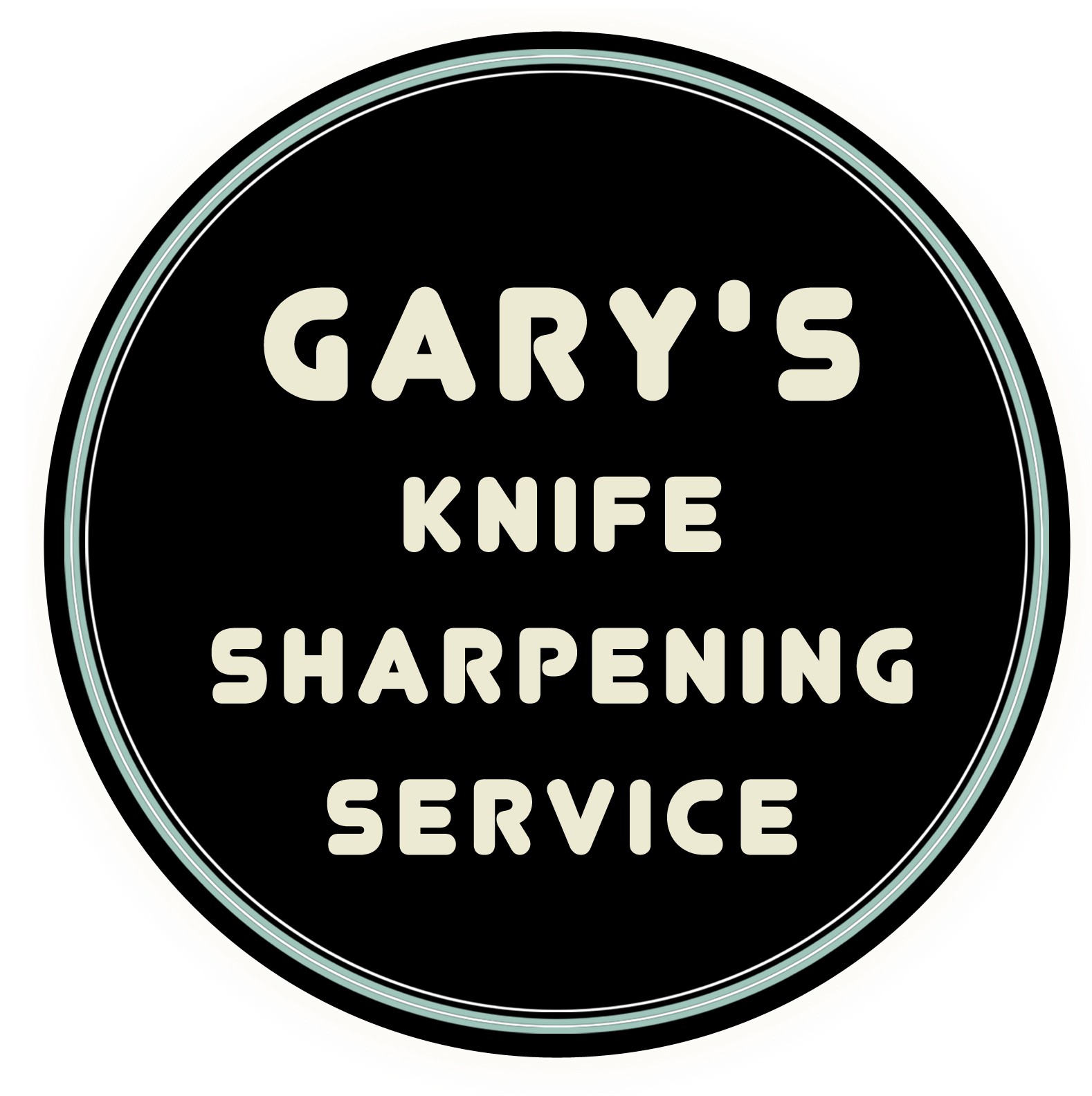 Logo for GARY'S KNIFE SHARPENING