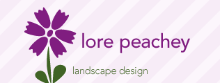 Logo for LORE PEACHEY LANDSCAPE DESIGN