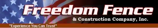 Logo for Freedom Fence & Construction Co Inc