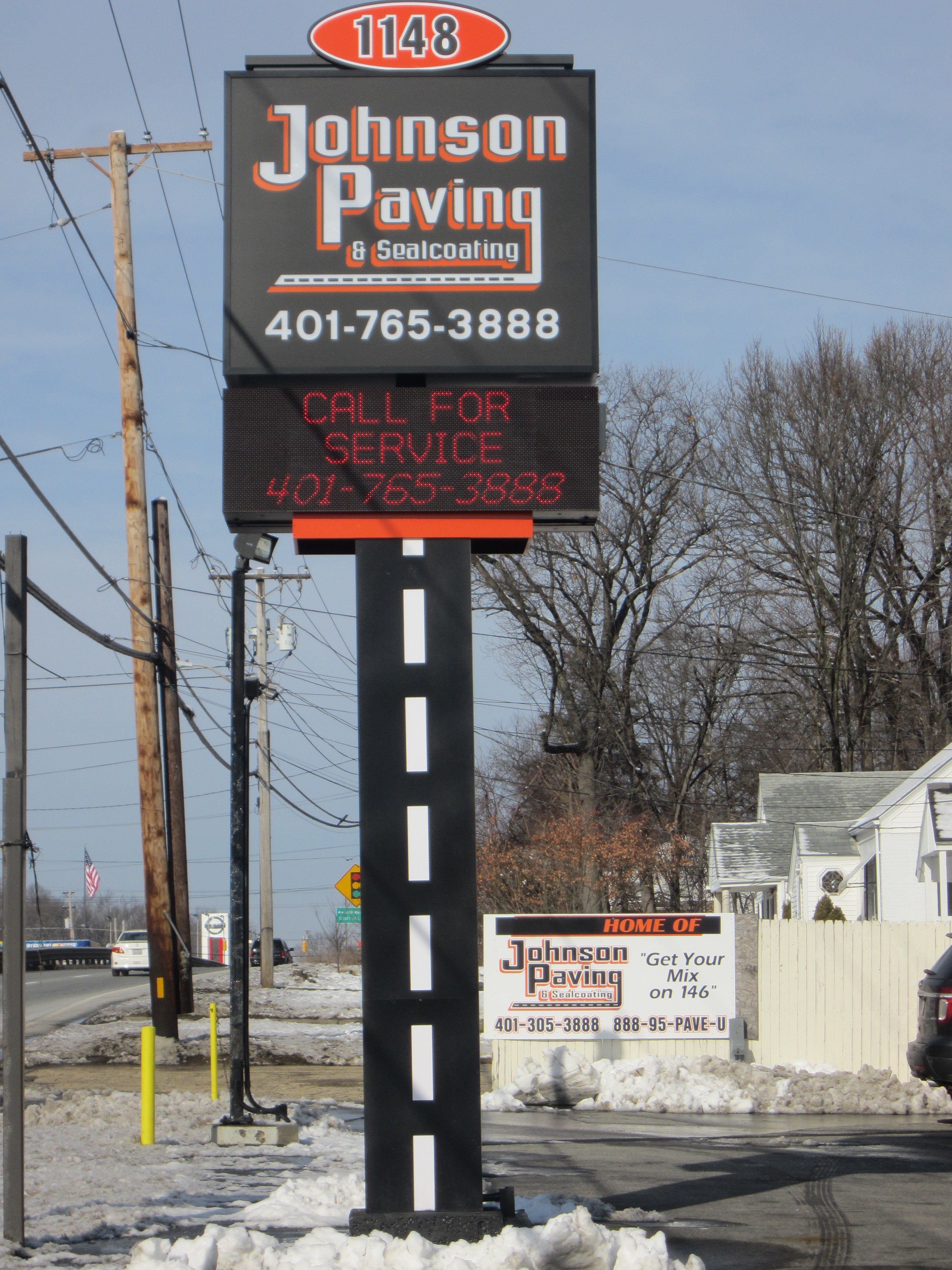 Logo for JOHNSON PAVING