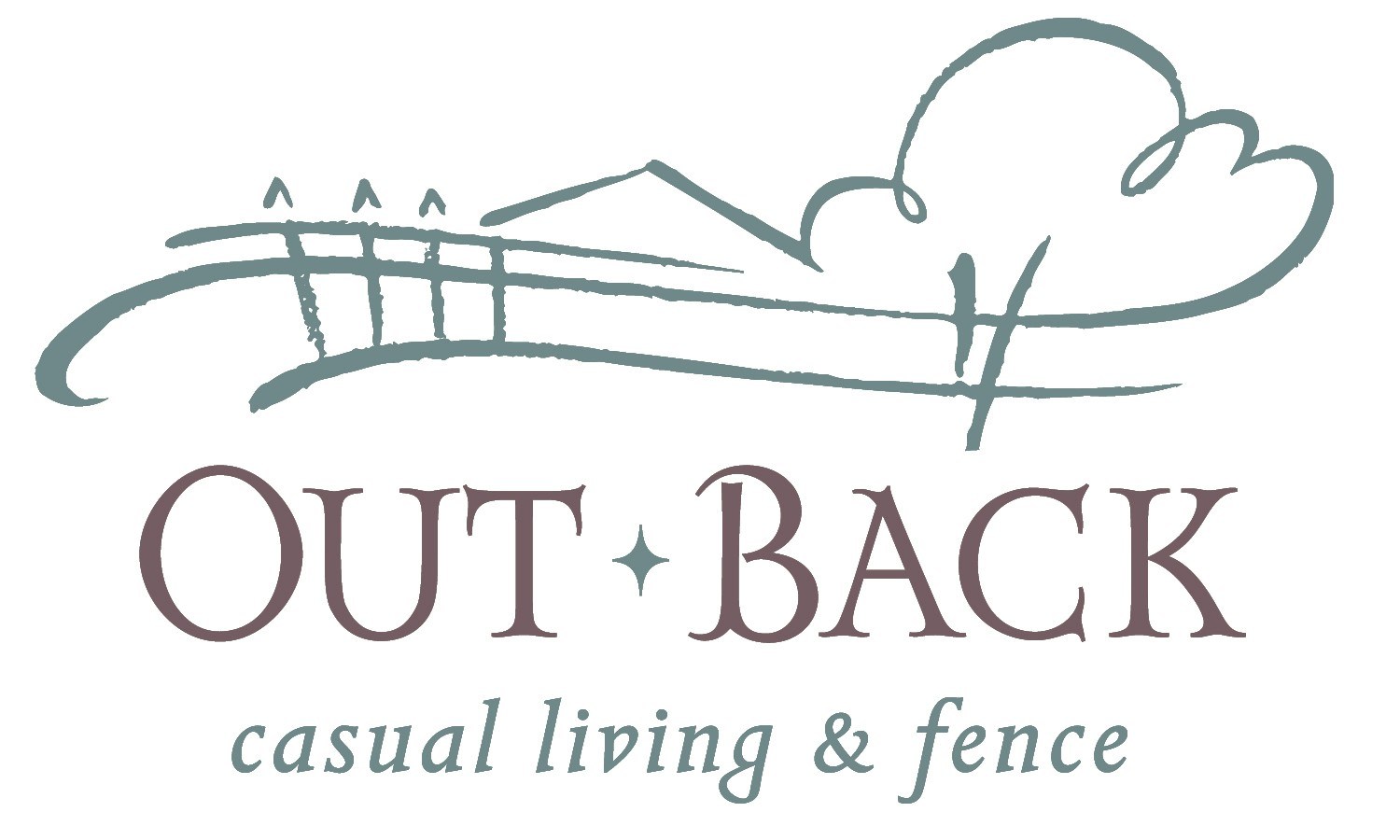 OUT BACK FENCE logo