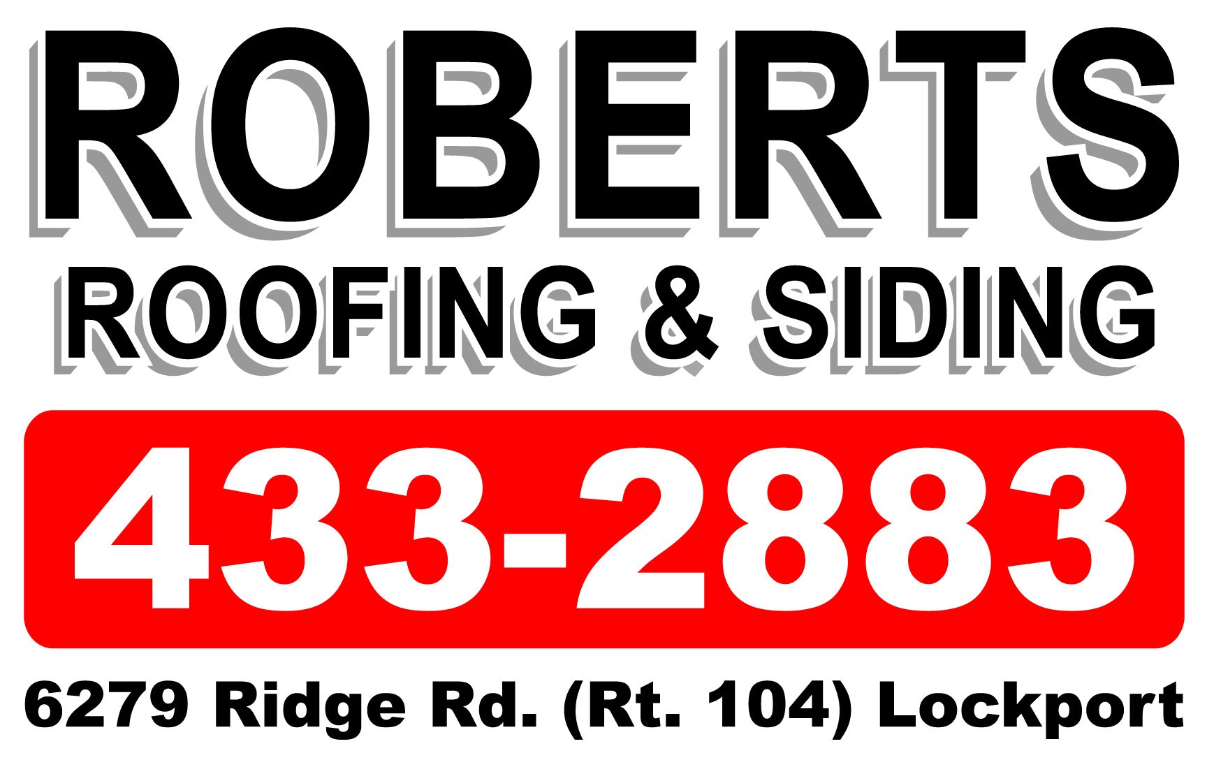 Logo for Roberts Roofing & Siding Co Inc