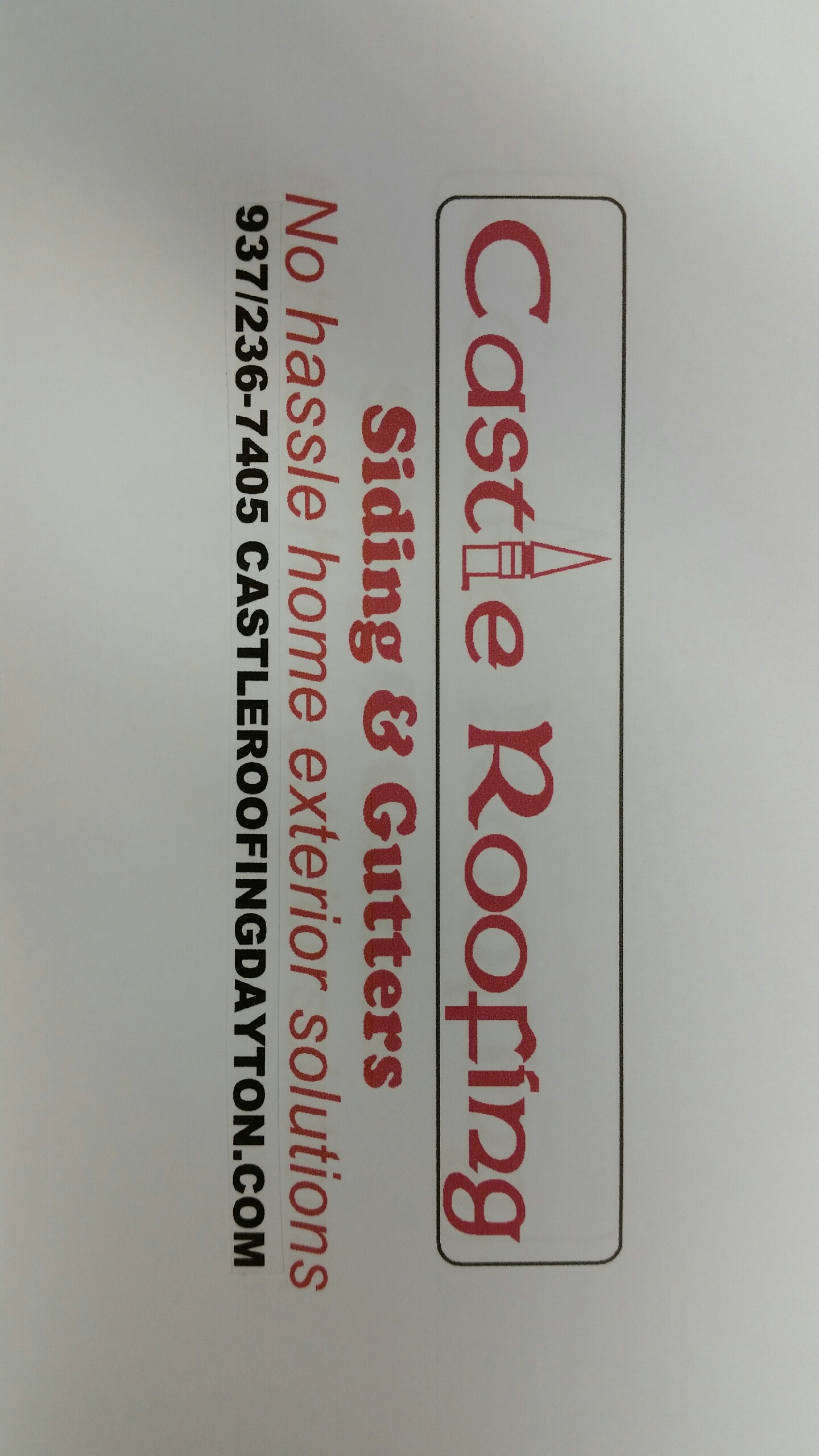 Logo for Castle Roofing