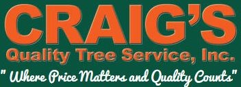 Logo for Craig's Quality Tree & Demolition Service