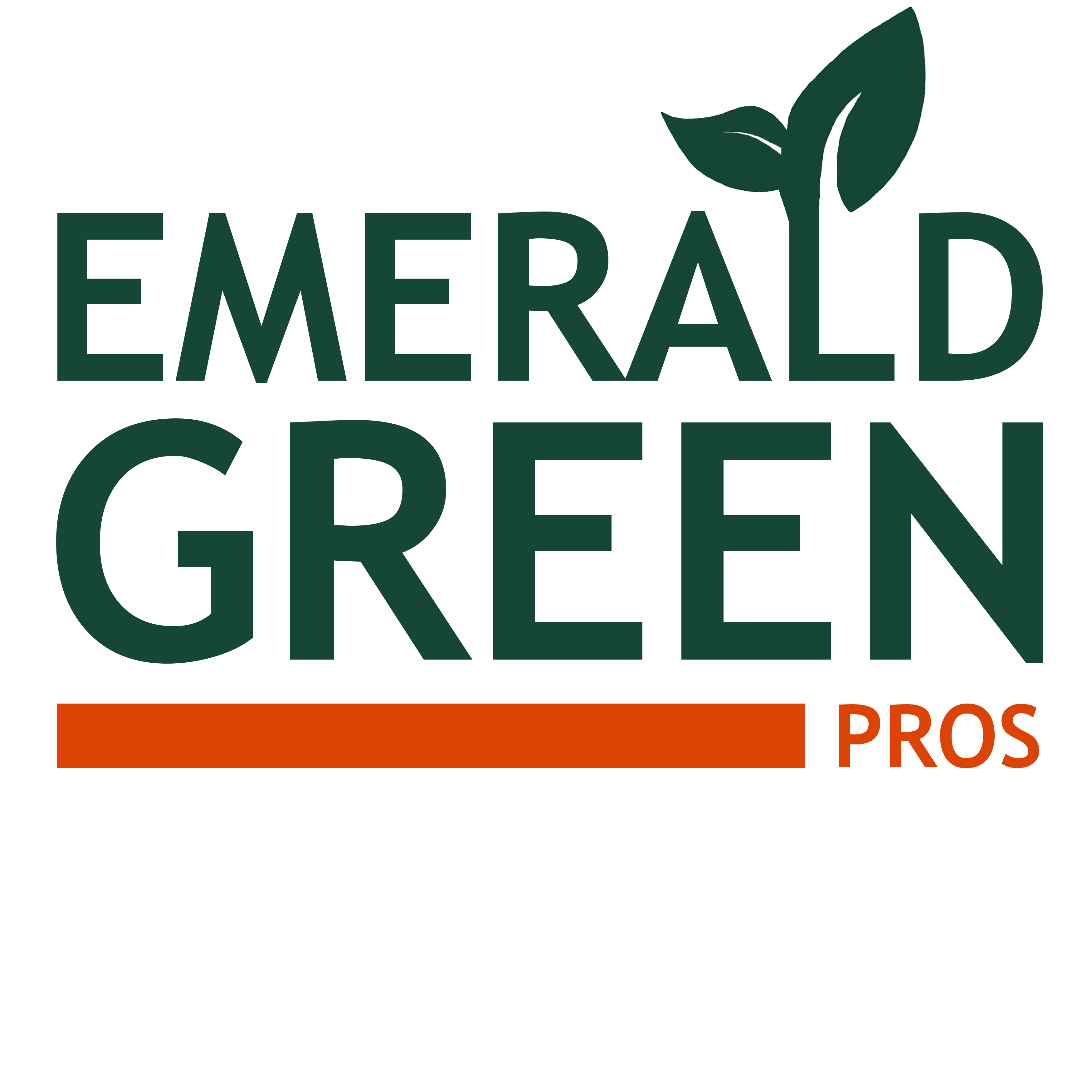 Emerald Green Pros logo